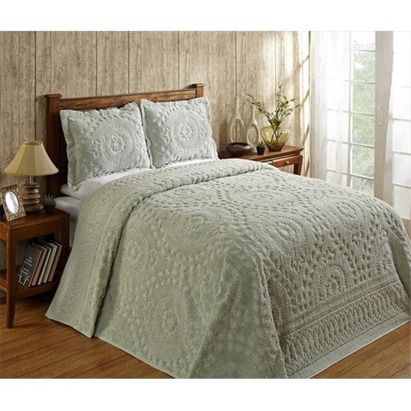 Better Trends Better Trends BSRIKISA King Rio Bedspread; Sage - 120 in. BSRIKISA